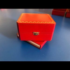 Empty Cartier Watch box set